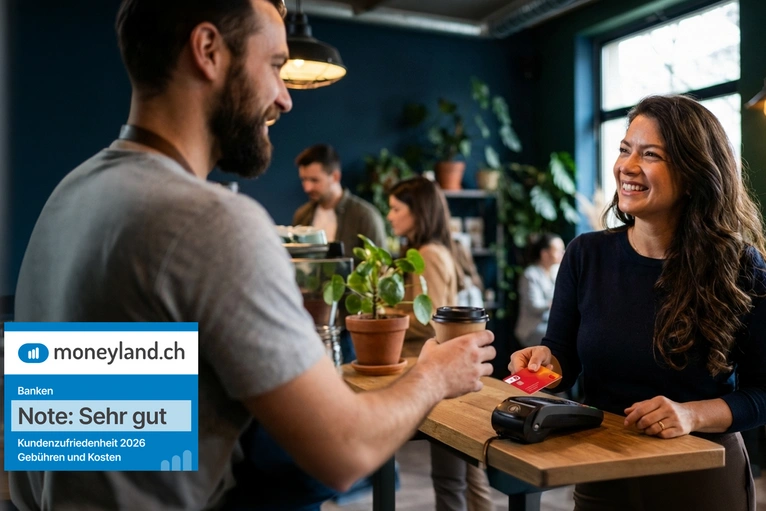 moneyland.ch-Vergleich: Bank WIR erneut Testsieger